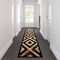 Flash Furniture Brown 2' x 11' Diamond Patterned Area Rug OKR-RG1106-211-BN-GG - alternate 1
